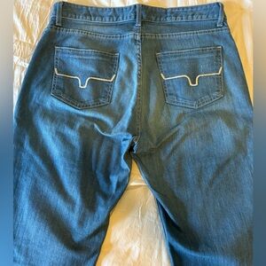 Lola Kimes Ranch Jeans, light wash bootcut/flair cut